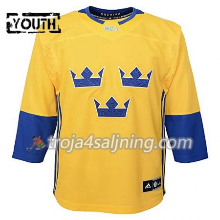 Sverige tröja Blank World Cup i ishockey 2016 Gul Premier - NHL Tröjor Barn Sverige tröja Blank World Cup i ishockey 2016 Gul Premier - NHL Tröjor Barn